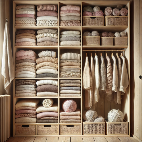 ręcznie robione wyroby dziewiarskie 7